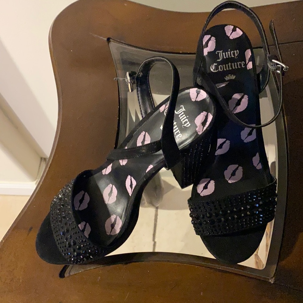 Black chunky platform 8.5